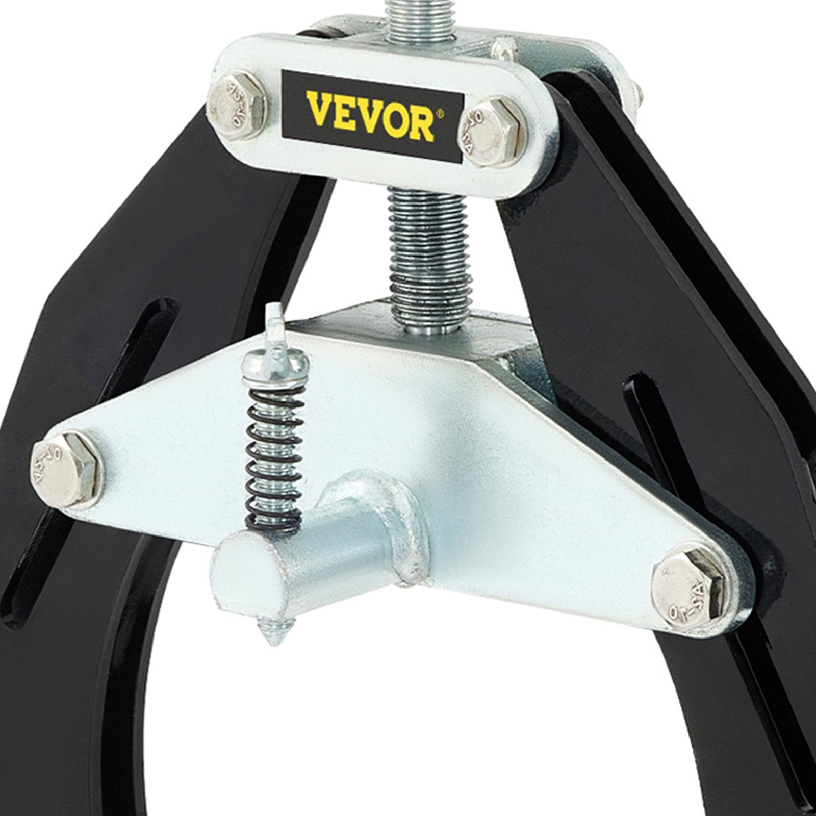VEVOR Ultra Clamp, 2 to 6 In Diameter, High Strength Pipe Clamp with Quick Acting Screws, Steel Pipe Alignment Tool with Lightweight Design, Black 