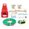 VEVOR Oxygen Acetylene Torch Kit 14PCS Gas Welding Cutting Set & Cylinder Holder
