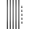 VEVOR Deck Balusters, 101 Pack Metal Deck Spindles, 26