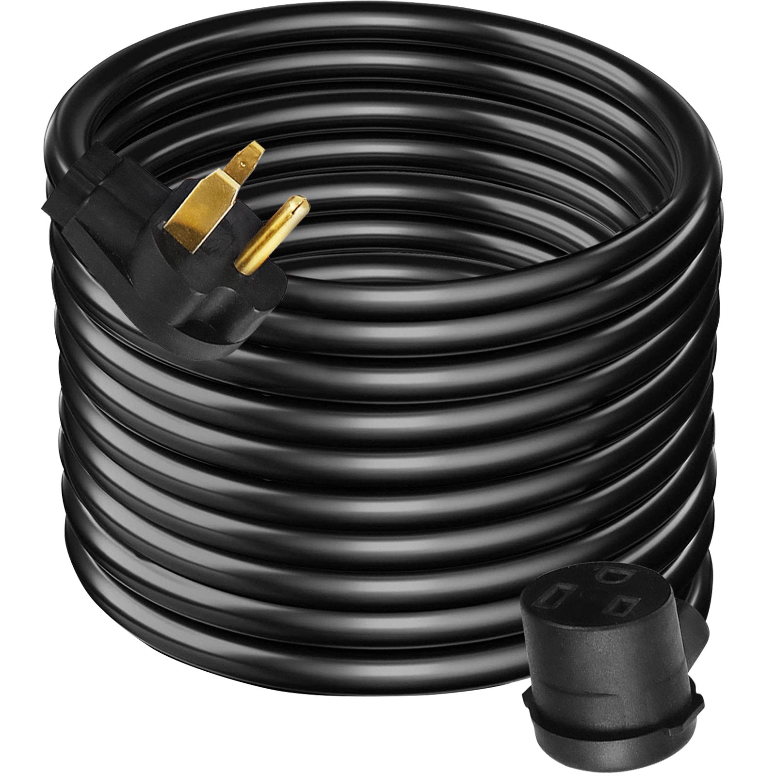 VEVOR Welding Extension Cord, 25 FT 40 AMP, 6-50P/6-50R 8/3 Heavy Duty Welding Cord, 8AWG 250V Welding Machine Cord, Suitable for MIG,Lincoln,Plasma,Miller,TIG 