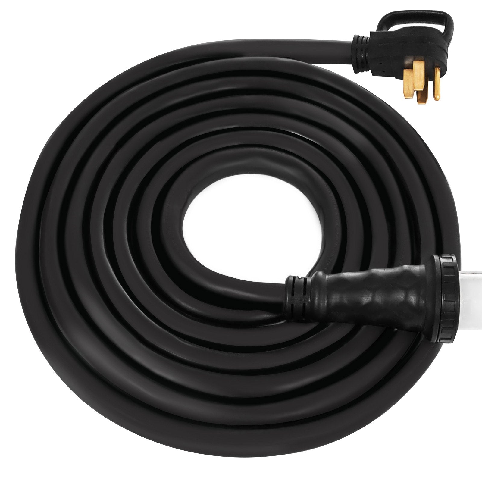 VEVOR RV Power Cord 50 ft 50 amp RV Extension Cord 14-50P to SS2-50R Rain Proof 