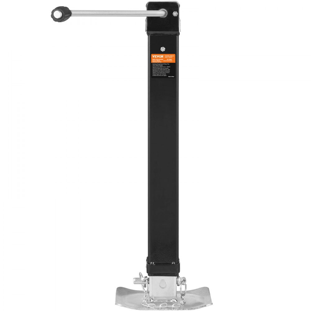 VEVOR Trailer Jack, Trailer Tongue Jack Welding-on 8000 lb Weight Capacity, Trailer Jack Stand with Handle for lifting RV Trailer, Horse Trailer, Utility Trailer, Yacht Trailer 