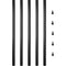 VEVOR Deck Balusters, 101 Pack Metal Deck Spindles, 32\