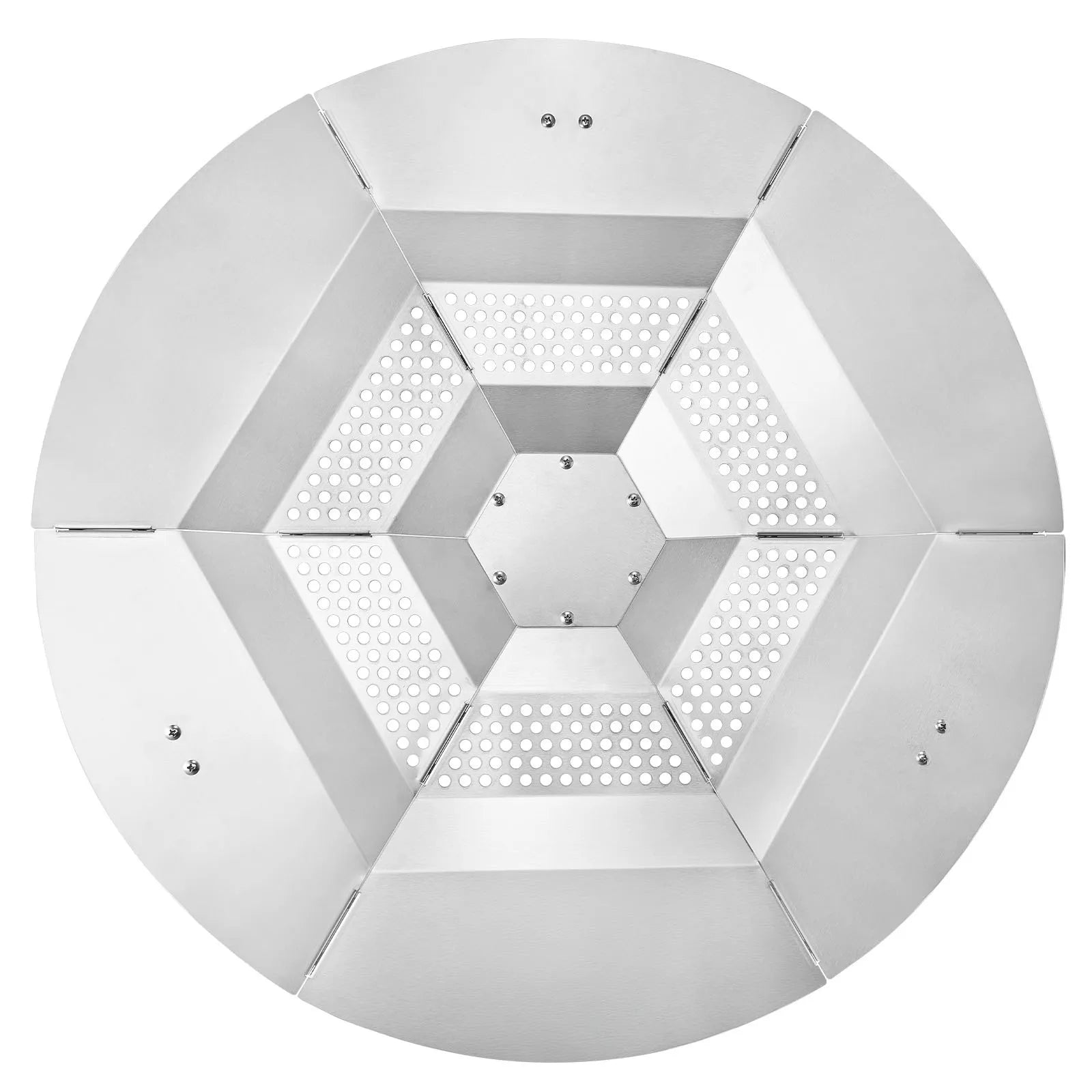 VEVOR Fire Pit Heat Deflector for Solo Stove Yukon 27 in Bonfire Stainless Steel