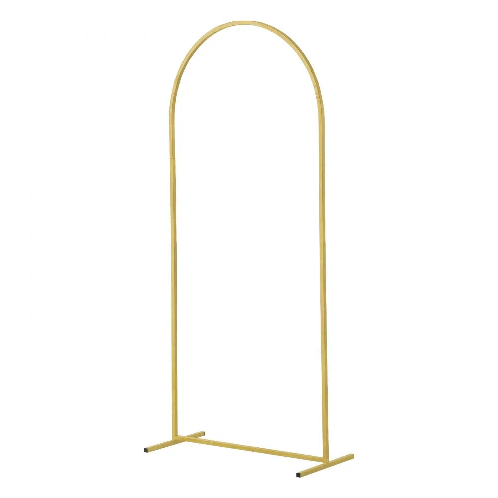 VEVOR Metal Arch Backdrop Stand Set of 2 Stand with Case Connection for Wedding
