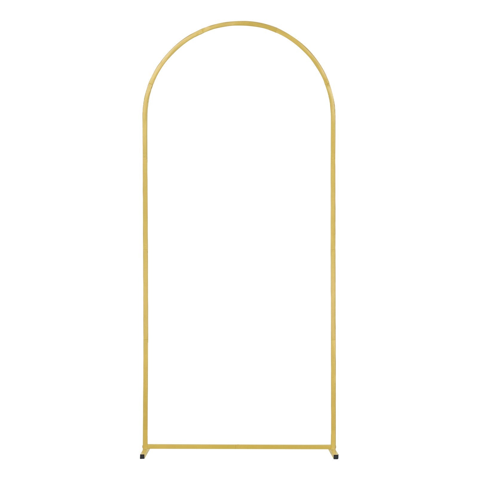 VEVOR Metal Arch Backdrop Stand Set of 3 Stand with Premium Gauze for Wedding 