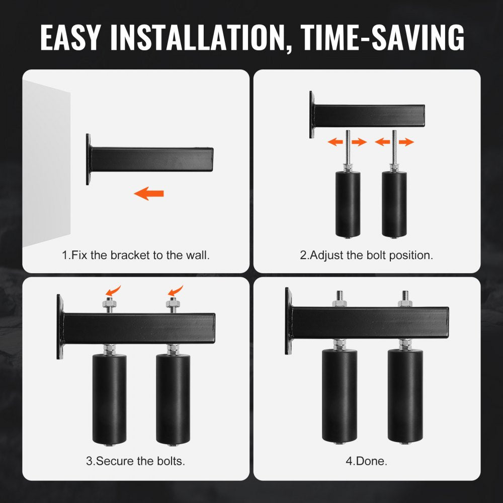 VEVOR Sliding Gate Kit 6” Rolling Hardware with T-Bracket Adjustable for Door 