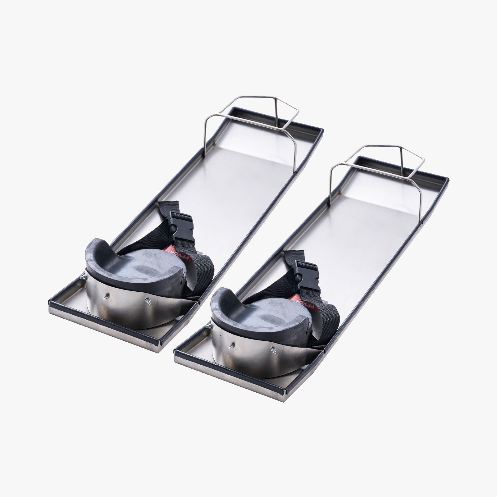 VEVOR Concrete Knee Boards Slider Knee Boards 28" x 8" Kneeler Board Stainless Steel Kneed Boards Concrete Sliders Pair Moving Sliders w/ Concrete Knee Pads & Board Straps for Concrete Finishing 