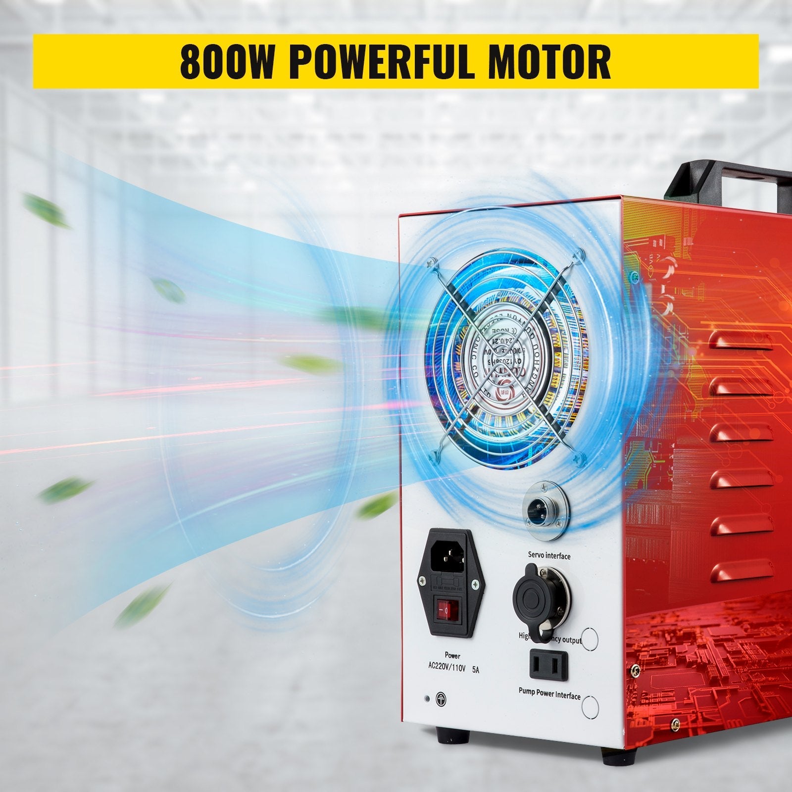 VEVOR Portable EDM Machine 800W EDM Tap Remover Depth Setting 0.039"-3.94" Tap Disintegrator Auto Shut-off EDM Remover 0.03"-0.39" Drill Drifts from Blind Hole Broken Taps Removal Machine for Taps 