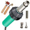 VEVOR Roofing Welder, 5 Pcs PVC Welding Gun, 1600W Hot Air Plastic Welder, 120V PCV Heat Gun, Plastic Welder w/ Mica Pipe Heating Core, Stepless Temperature Regulation 104-1112 °F Plastic Welder Kit