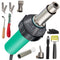 VEVOR Roofing Welder, 8 Pcs PVC Welding Gun, 1600W Pvc Welder With Case, 120V PVC Heat Gun, Plastic Welder w/ Mica Pipe Heating Core, Stepless Temperature Regulation 104-1112 °F Plastic Welder Kit