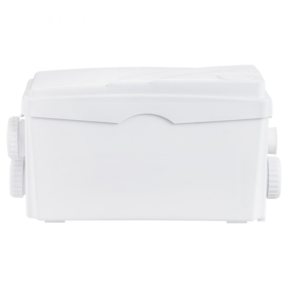 VEVOR Macerator Pump, 350W, 6000 L/h Flow, 23 ft/7 m Head, Macerator Sewerage Sump Pump with 3 Water Inlets for Basement, Kitchen, Sink, Shower, Bathtub, Laundry Waste Water Disposal Upflush Machine 