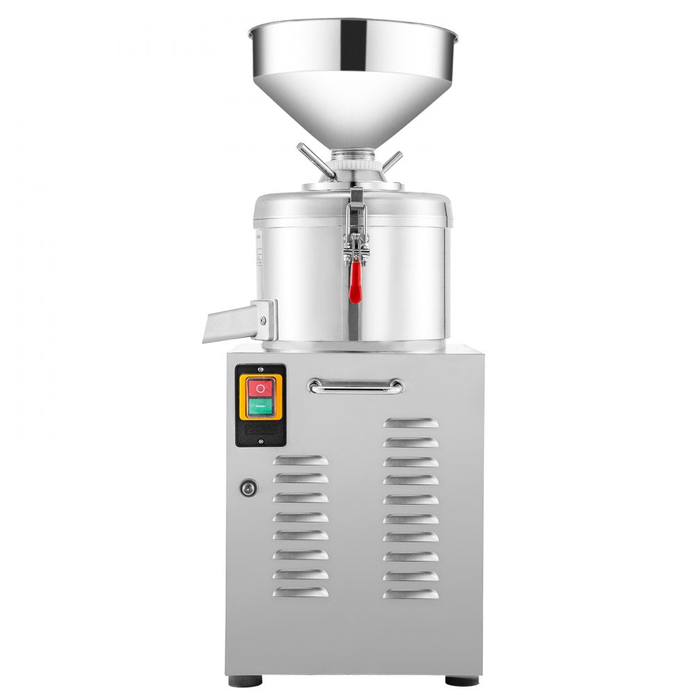 VEVOR Commercial Peanut Butter Maker 15 Kg/h, Electric Peanut Butter Maker 2850 r/min Stainless Steel, Peanut Butter Maker Machine 1100w for Peanut Sesame Walnut Butter 