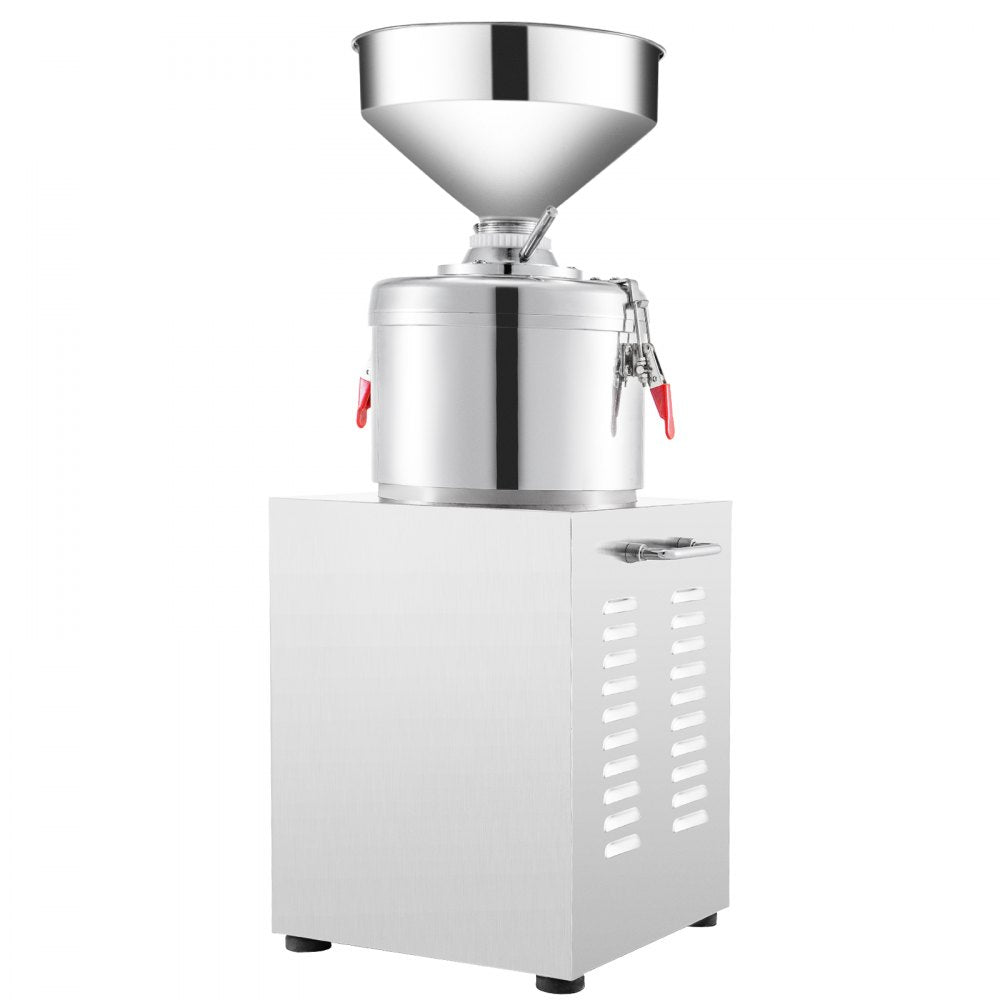 VEVOR Commercial Peanut Butter Maker 15 Kg/h, Electric Peanut Butter Maker 2850 r/min Stainless Steel, Peanut Butter Maker Machine 1100w for Peanut Sesame Walnut Butter 