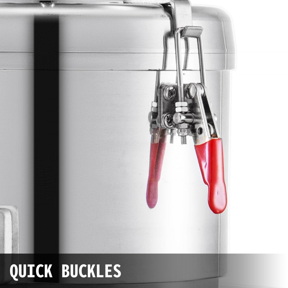 VEVOR Commercial Peanut Butter Maker 15 Kg/h, Electric Peanut Butter Maker 2850 r/min Stainless Steel, Peanut Butter Maker Machine 1100w for Peanut Sesame Walnut Butter 