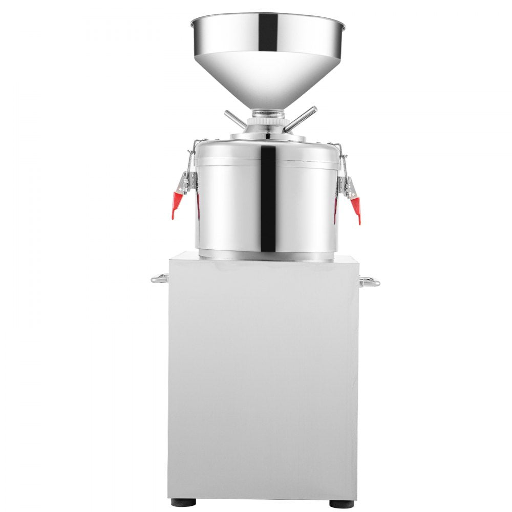 VEVOR Commercial Peanut Butter Maker 15 Kg/h, Electric Peanut Butter Maker 2850 r/min Stainless Steel, Peanut Butter Maker Machine 1100w for Peanut Sesame Walnut Butter 