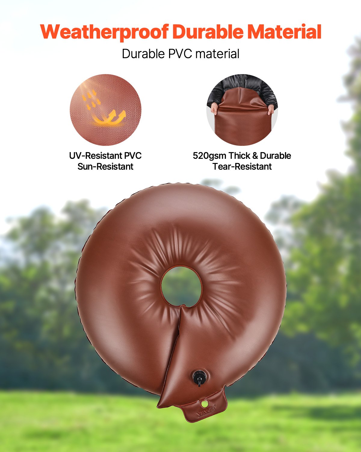 VEVOR Tree Watering Ring 4 Packs 16 Gallons Slow Release Tree Water Bag Durable 