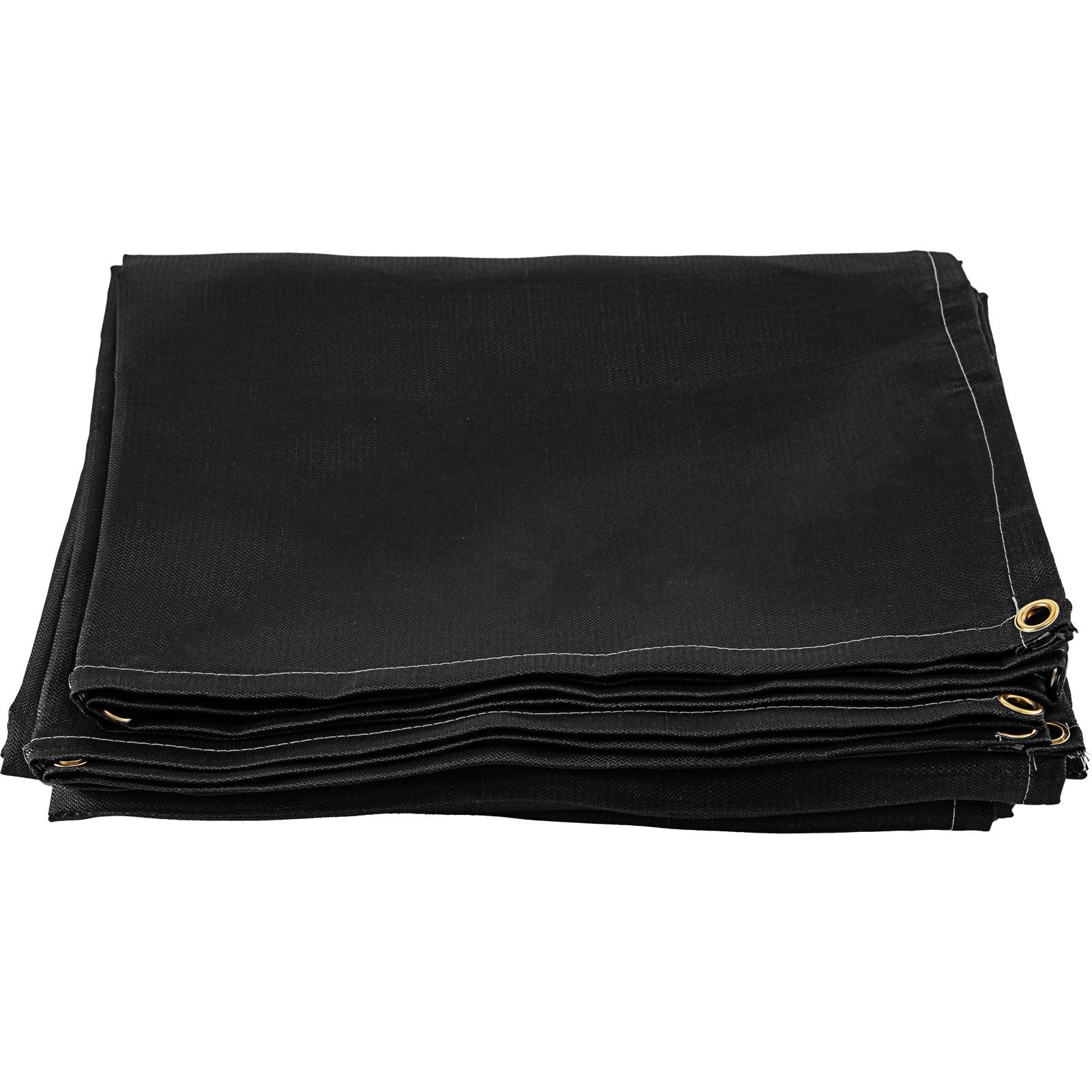 VEVOR 10 x 10 Ft Welding Blanket Black Fiberglass Blanket Portable Fiberglass Fire Retardant Blanket Welding Mat Welding Fireproof Thermal Resistant Insulation With Carry Bag 