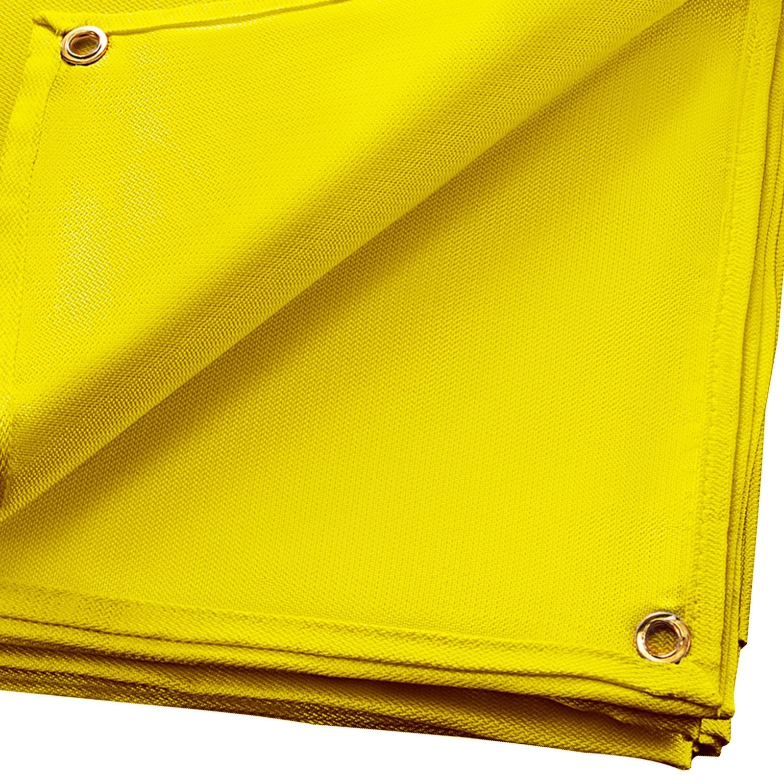 VEVOR 8 x 10 Ft Welding Blanket Gold Fiberglass Blanket Portable Fiberglass Fire Retardant Blanket Welding Mat Welding Fireproof Thermal Resistant Insulation With Carry Bag 