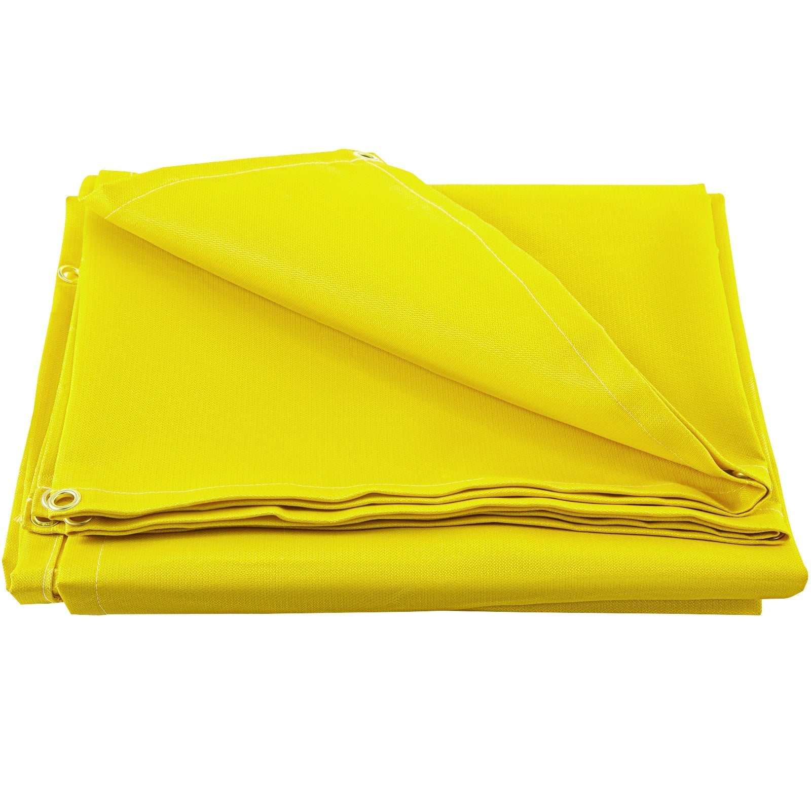 VEVOR 8 x 10 Ft Welding Blanket Gold Fiberglass Blanket Portable Fiberglass Fire Retardant Blanket Welding Mat Welding Fireproof Thermal Resistant Insulation With Carry Bag 
