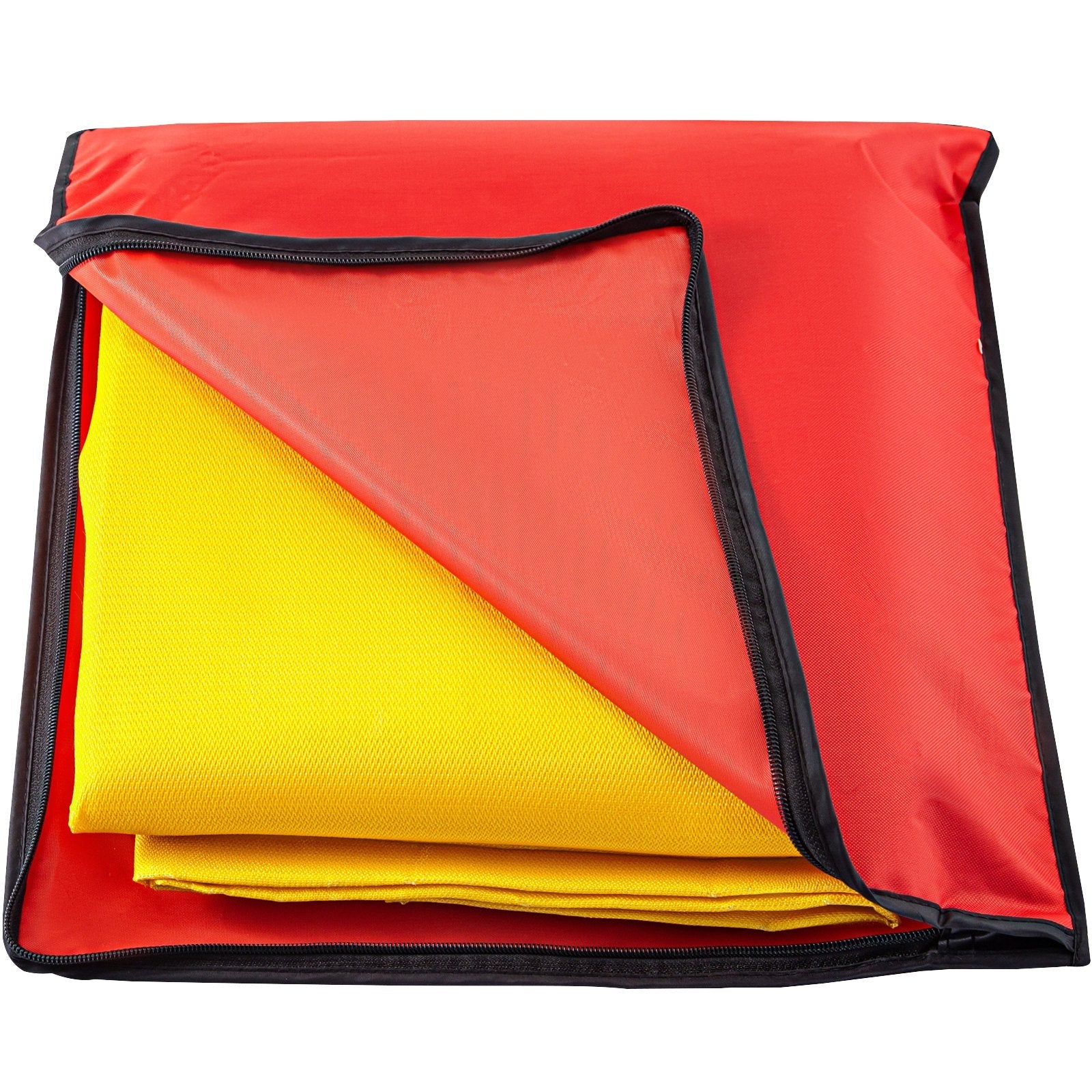 VEVOR 8 x 10 Ft Welding Blanket Gold Fiberglass Blanket Portable Fiberglass Fire Retardant Blanket Welding Mat Welding Fireproof Thermal Resistant Insulation With Carry Bag 