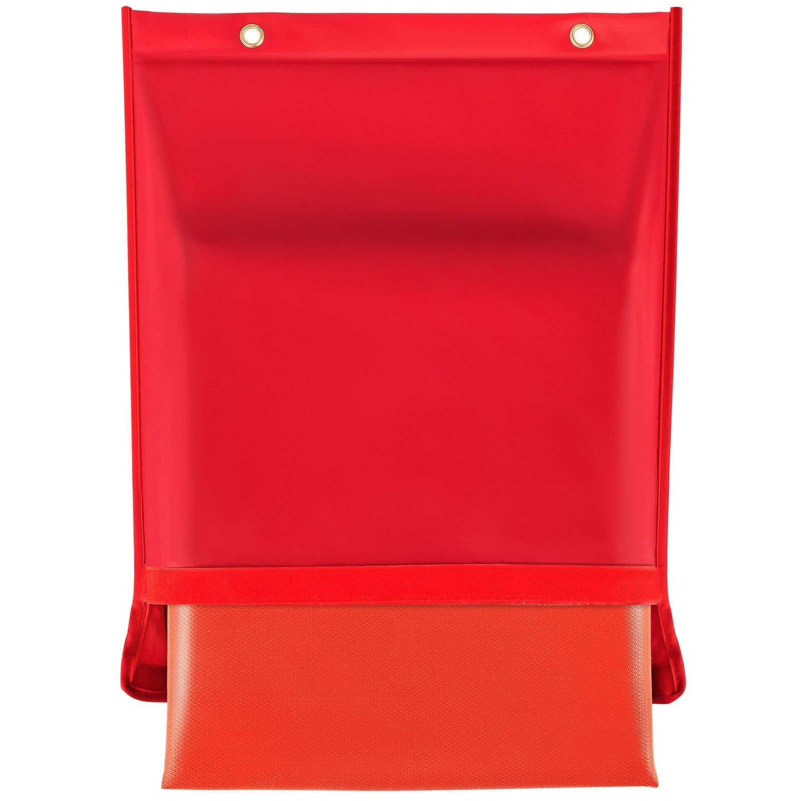 VEVOR Fire Pit Mat, 67\" x 60\" Fire Blanket, Fiberglass Welding Blanket, 3.3 lbs Fireproof Blanket, 1022°F Fire Retardant Blanket, Rust Iron Red Emergency Fire Blanket w/ 10 Grommets & 6 Silver Hooks 