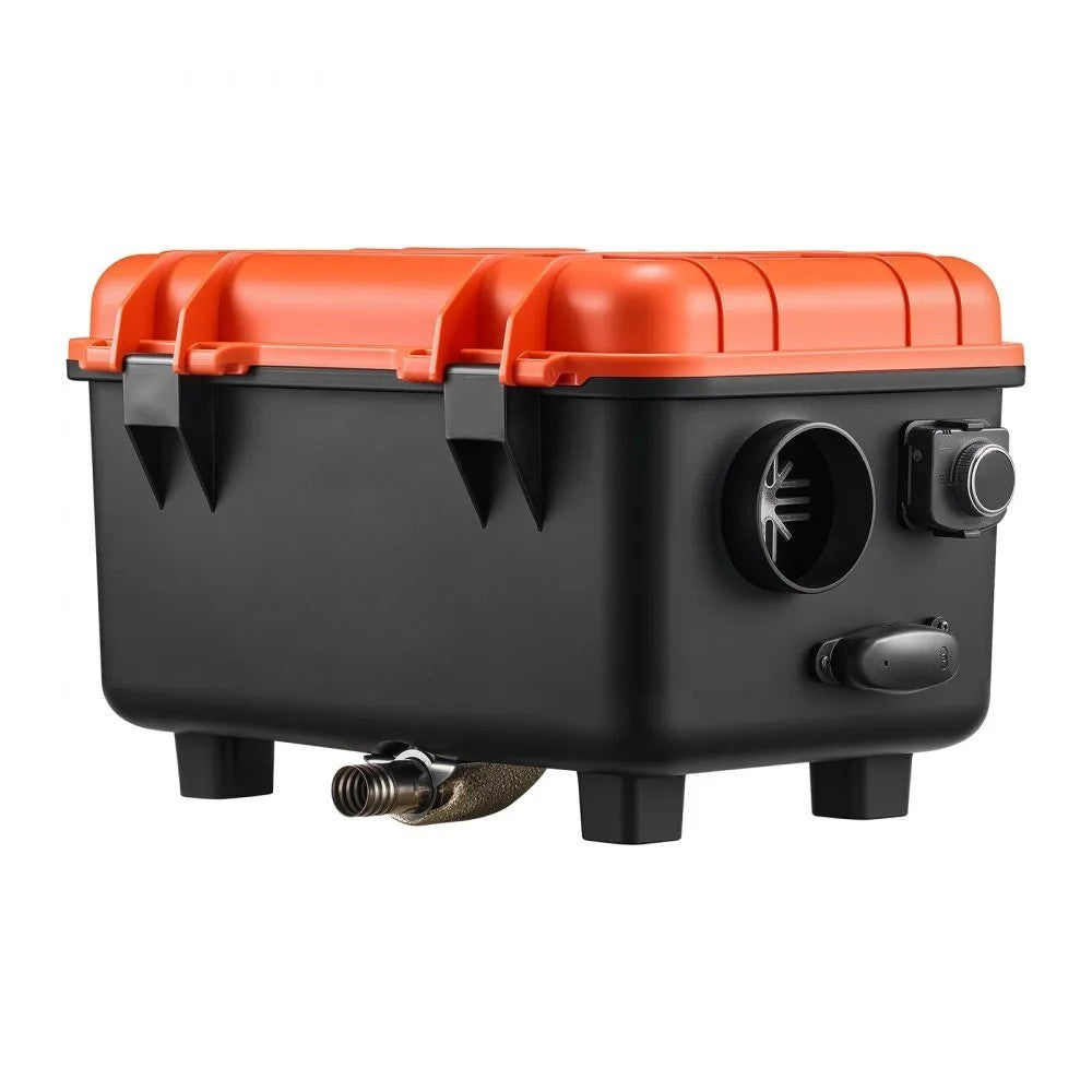 8KW Diesel Air Heater 12V/24V with Remote Control, LCD Screen and 1.1 Gal Fuel Tank
