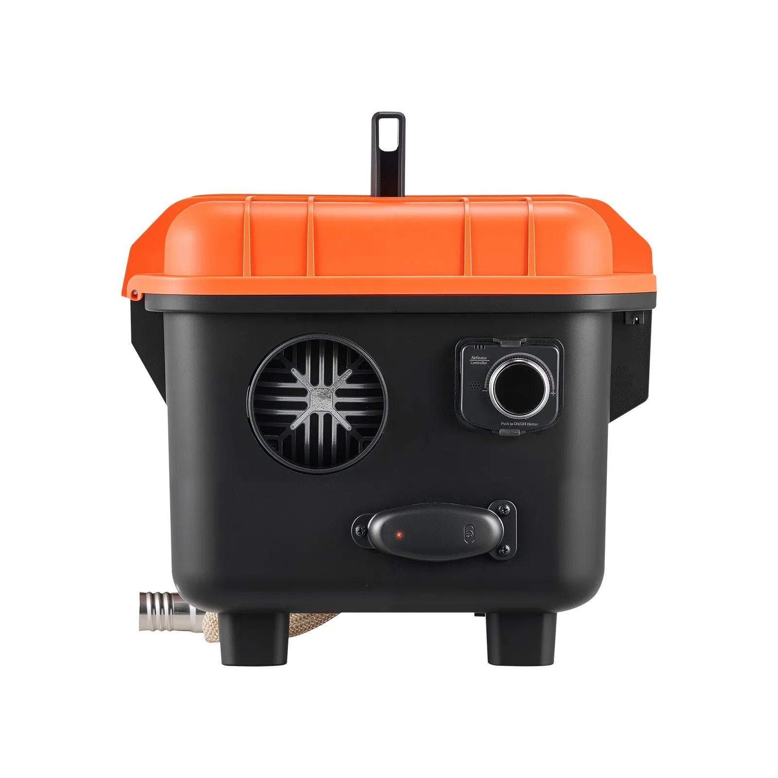 VEVOR Diesel Heater, 8KW, DC 12V/24V, All in One Portable Diesel Air Heater with Remote Control and LCD Screen, Fast Heating Low Noise, 1.1 Gal Fuel Tank for Trucks, Vans, RVs, Campers, and Garages 