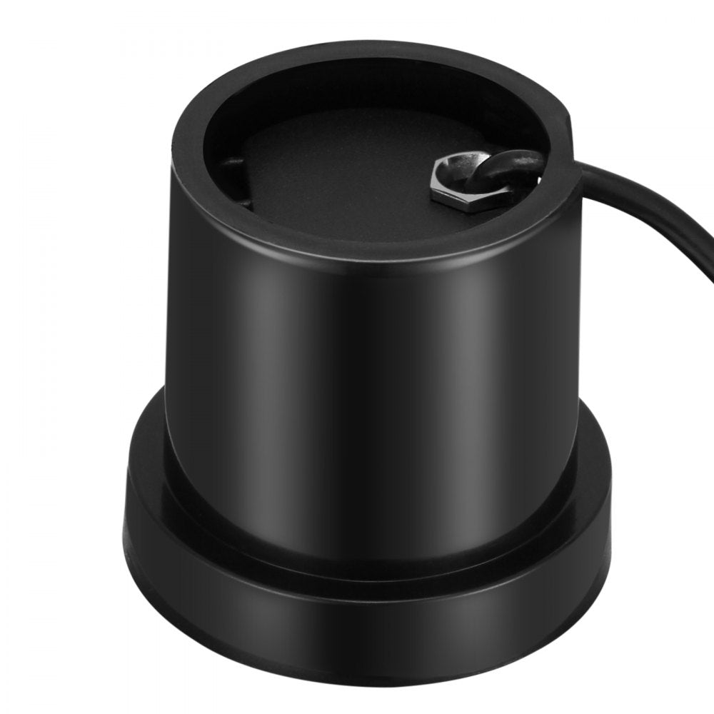 VEVOR Low Voltage Landscape Lights, LED Well Lights, 6W 12V-24V In-Ground Light, IP67 Waterproof Outdoor Landscape Lighting with Connectors, for Driveway Deck Garden Pathway Lights (6 Pack Warm White) 