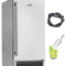 VEVOR Undercounter Built-in Ice Maker 50 Lbs/Day Reversible Door Outdoor Use