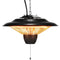 VEVOR Hanging Patio Heater, 1500W Outdoor/Indoor Electric Space Infrared Heater, IP34 Protection Ceiling Heater with 23.6 inch Pull Cord & 20 inch Adjustable Chain, for Porch,Patio,Dining Room,Studio