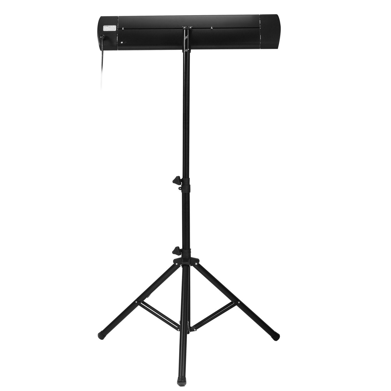 VEVOR Infrared Heater 1500W Electric Space Heater Remote Control 3 Speeds 24in 