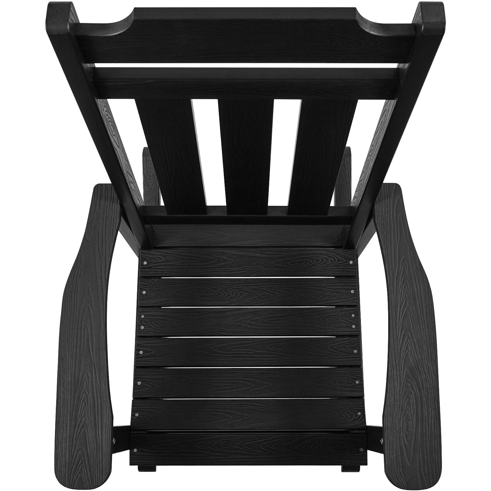 VEVOR Porch Rocker HIPS Outdoor Rocking Chair High Back 2 pcs 400 lbs Weight 