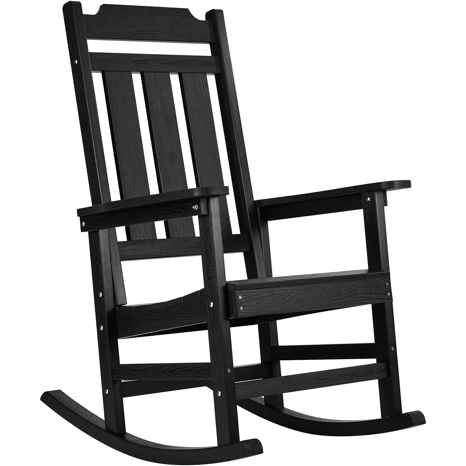VEVOR Porch Rocker HIPS Outdoor Rocking Chair High Back 2 pcs 400 lbs Weight 