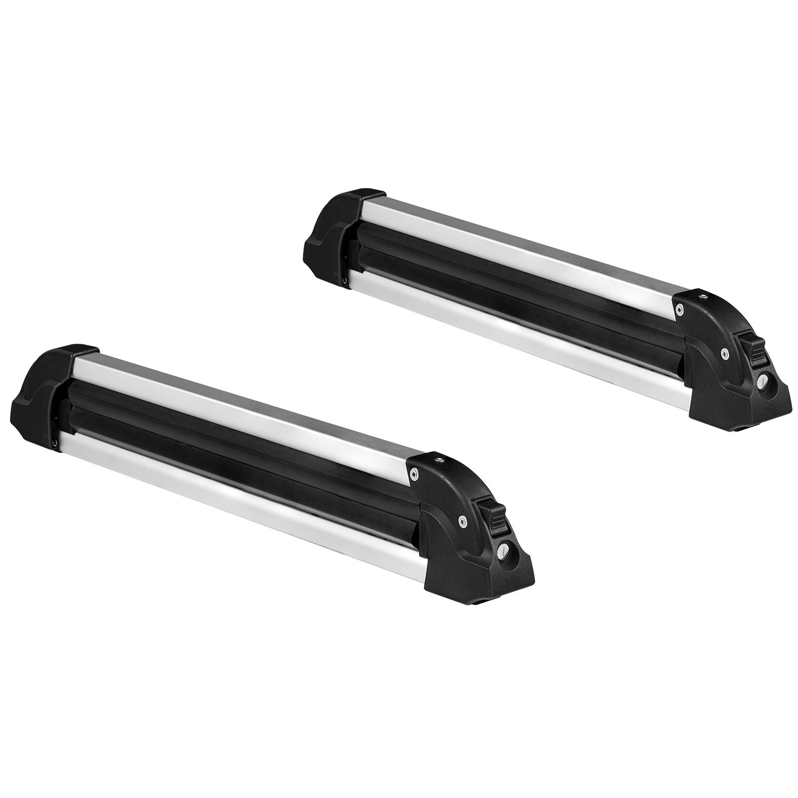 VEVOR Ski Snowboard Roof Rack 31.7" Universal Ski Rack for Car Roof with Lock 
