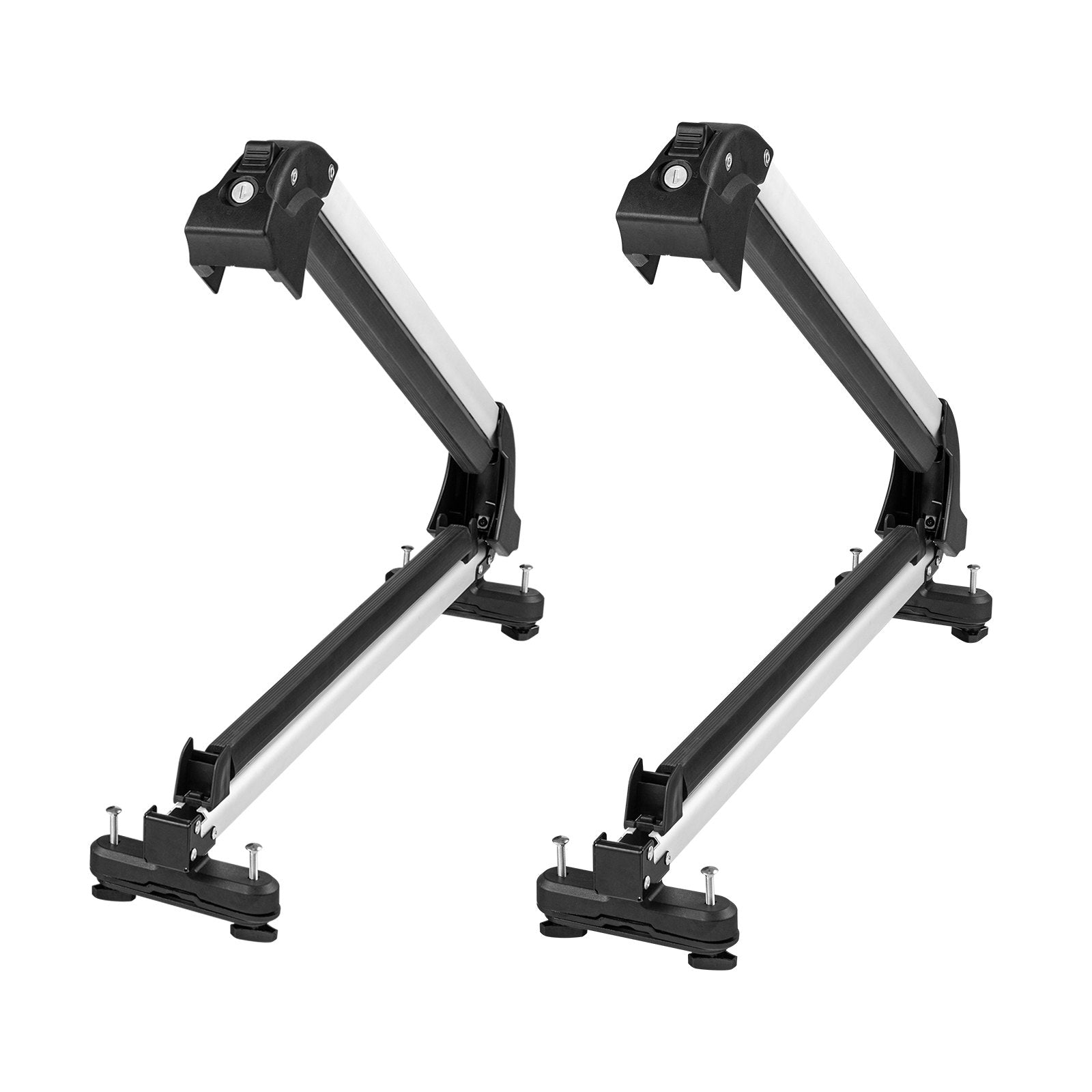 VEVOR Ski Snowboard Roof Rack 31.7" Universal Ski Rack for Car Roof with Lock 