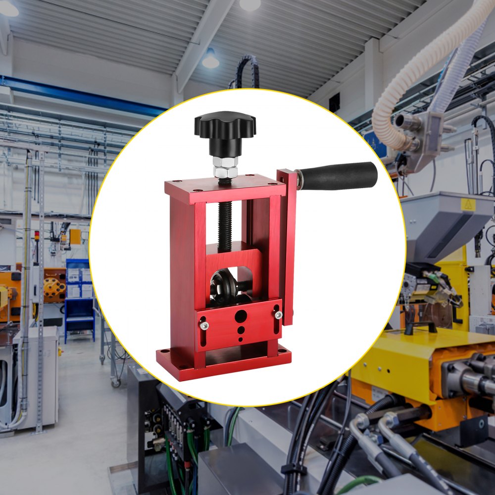 VEVOR Electric Wire Stripping Machine, Portable Scrap Wire Stripping Tool with Gear Motor, Automatic Wire Stripper Compact Aluminum Alloy Structure for Scrap Copper Recycling 1.5mm-20mm in Diameter 