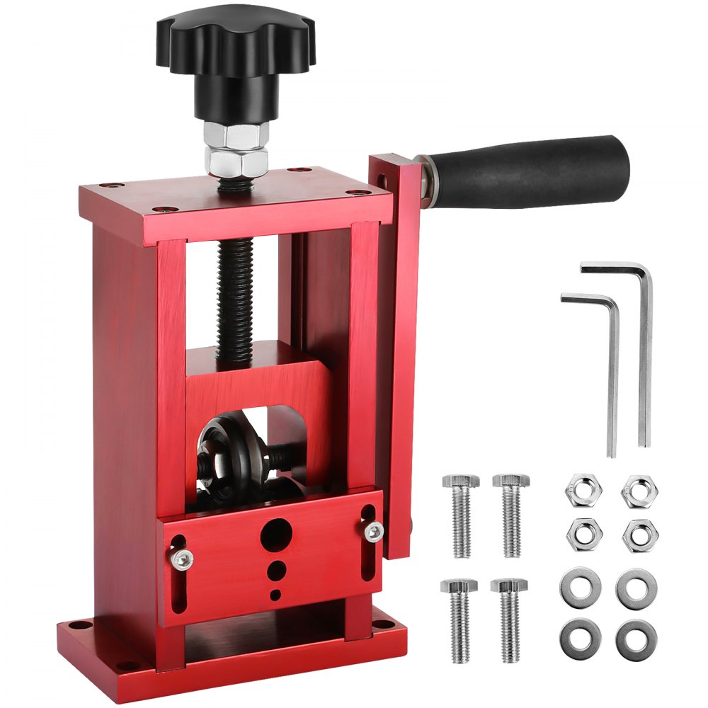 VEVOR Electric Wire Stripping Machine, Portable Scrap Wire Stripping Tool with Gear Motor, Automatic Wire Stripper Compact Aluminum Alloy Structure for Scrap Copper Recycling 1.5mm-20mm in Diameter 