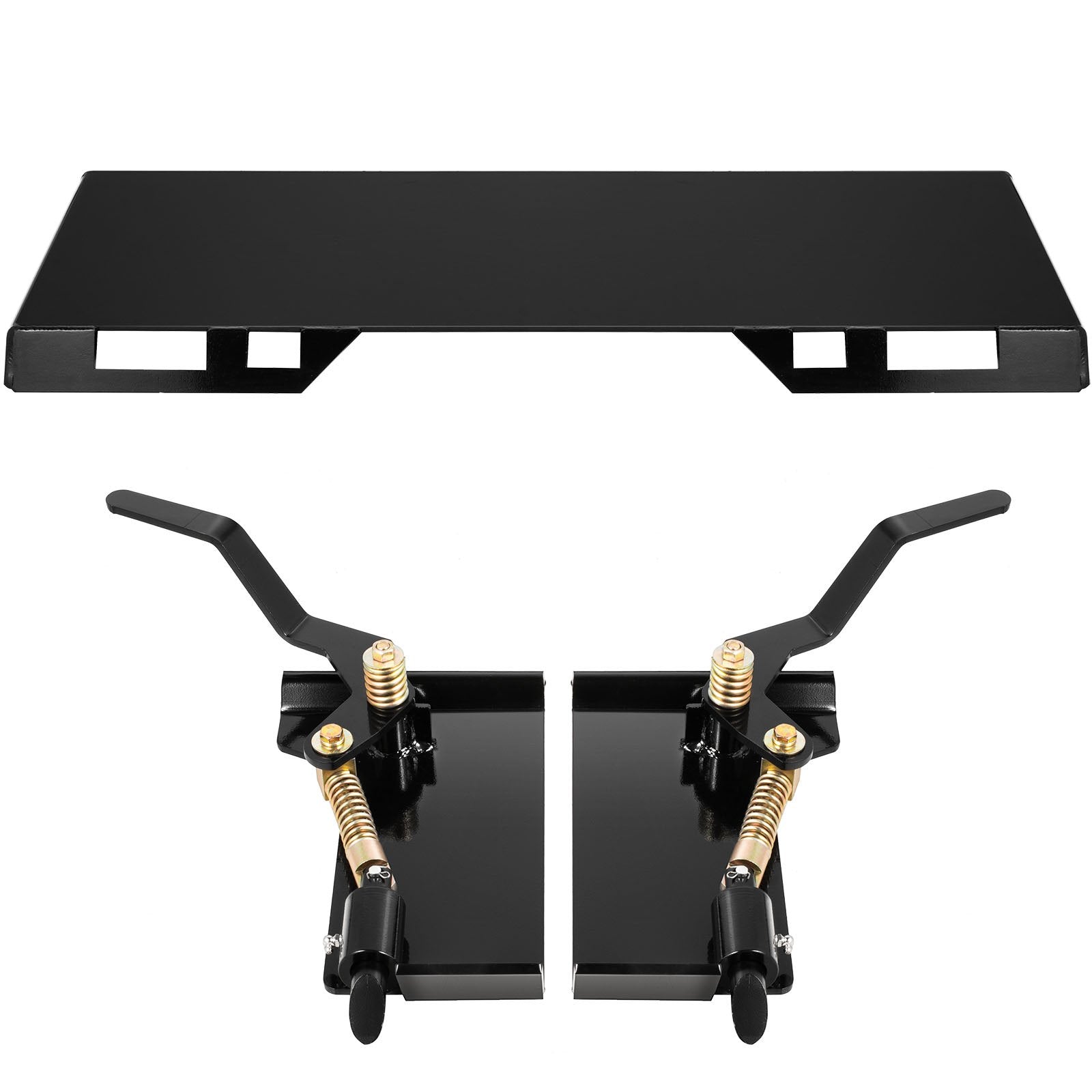 VEVOR Skid Steer Quick Attachment Plate & Conversion Adapter Latch Box 1/4" 