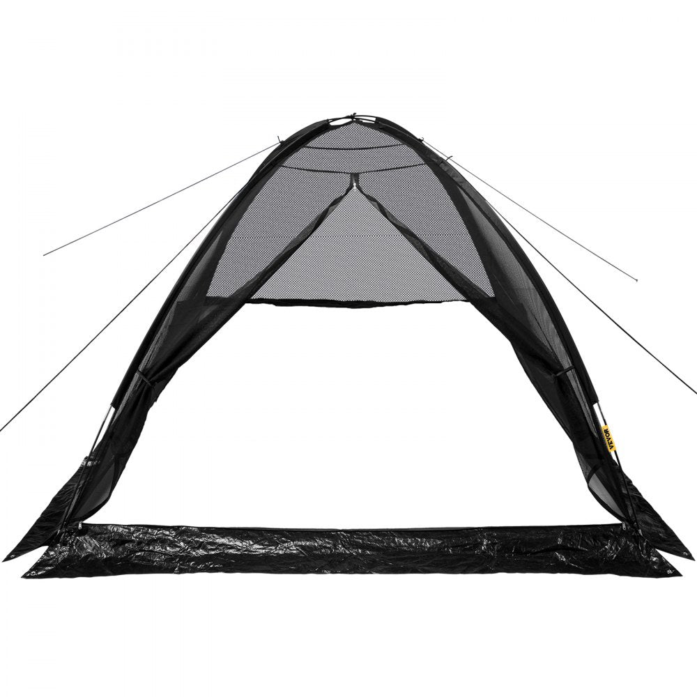 VEVOR Pond Cover Dome Garden Pond Net 10x14 FT Black Netting Covers for Leaves 
