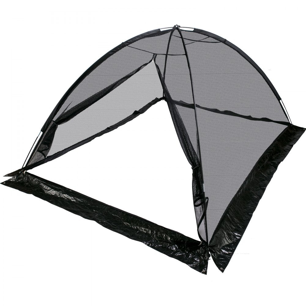 VEVOR Pond Cover Dome Garden Pond Net 9x12 FT Black Netting Covers for Leaves 