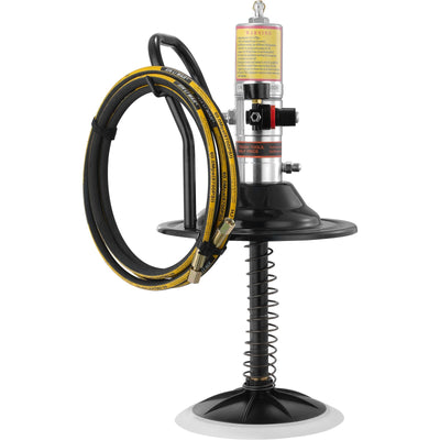 VEVOR Grease Pump, 50:1 Pressure Ratio Air Operated Grease Pump with 13 ft High Pressure Hose and Grease Gun, Pneumatic Grease Pump with Barrel Cap, Portable Lubrication Grease Pump 360° Gun Head 
