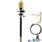 VEVOR Grease Pump, 50:1 Pressure Ratio Air Operated Grease Pump with 13 ft High Pressure Hose and Grease Gun, Pneumatic Grease Pump, Portable Lubrication Grease Pump with 360° Swivel Grease Gun Head