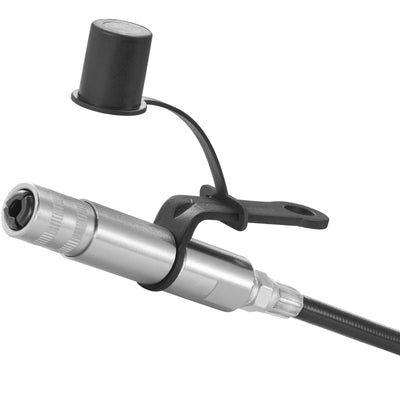 VEVOR Grease Gun Coupler, 10000 PSI High Pressure, 3-Jaw Locking, Quick Release Grease Gun Tip with Hose/Zerk Fittings Cleaner/Leak-Proof Cap, Compatible with All Grease Guns 1/8" NPT Grease Fittings 