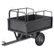 VEVOR Steel Dump Cart 17 Cu. Ft 600LB for ATV/UTV Trailer Tow Behind Heavy Duty