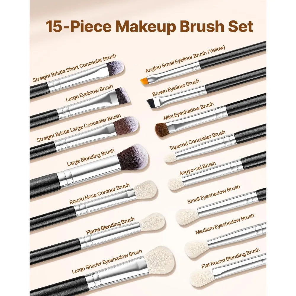 Professional Makeup Brush Sets – 3 Variants Available