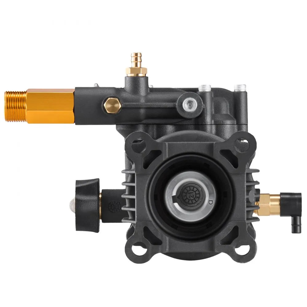VEVOR Pressure Washer Pump 3/4" Shaft Horizontal 3500 PSI 2.5GPM with 5 Nozzles
