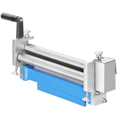 VEVOR Slip Roll Machine, 12.6 inches Forming Width in 20 Gauge Capacity, Sheet Metal Slip Roller Rolling Bending Machine, with 2 Detachable Rollers for Low Carbon Steel Copper Aluminum Alloy Sheet 