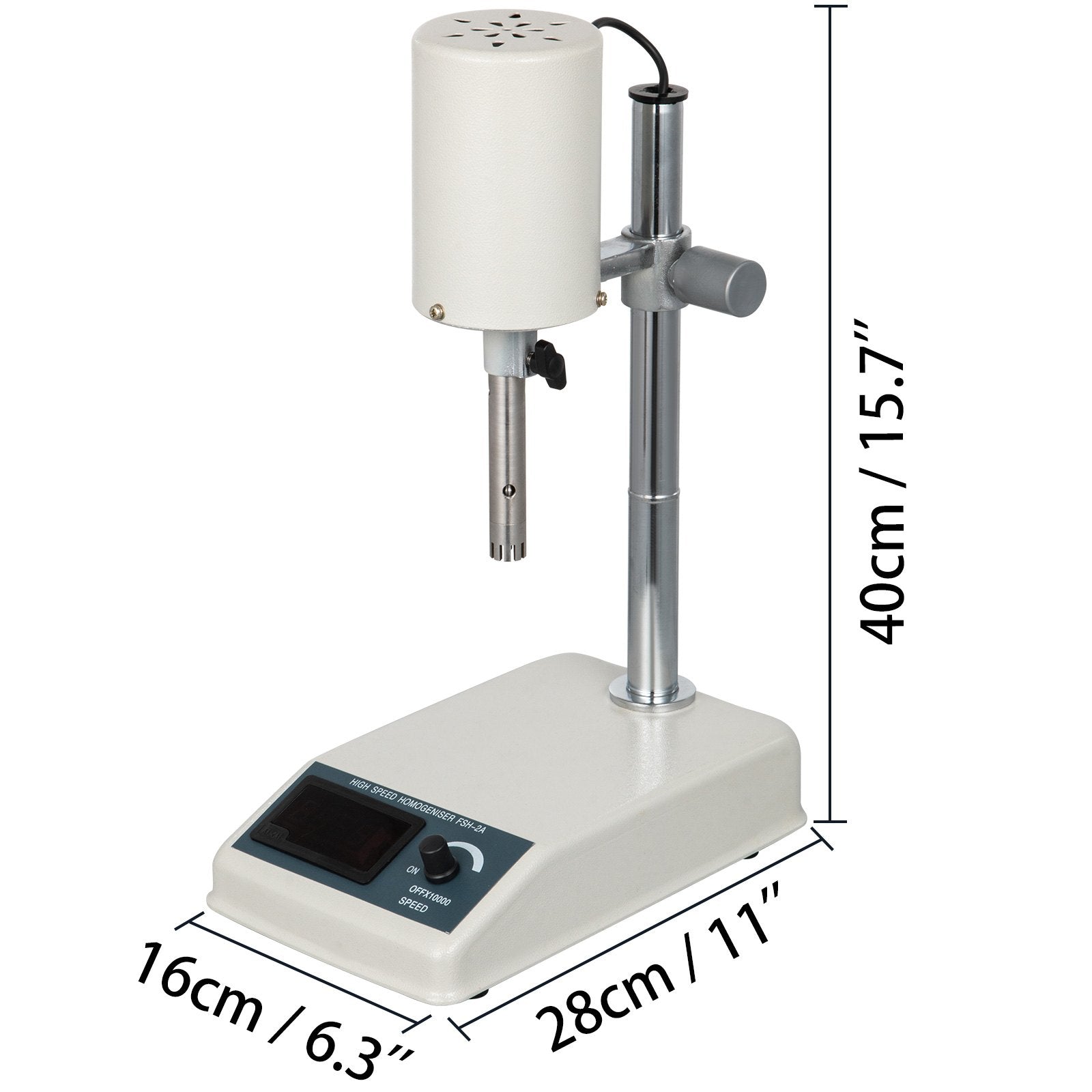 Vevor Homogenizer High Speed Homogenizer 1l 200w Lab Homogenizer For Emulsifying 