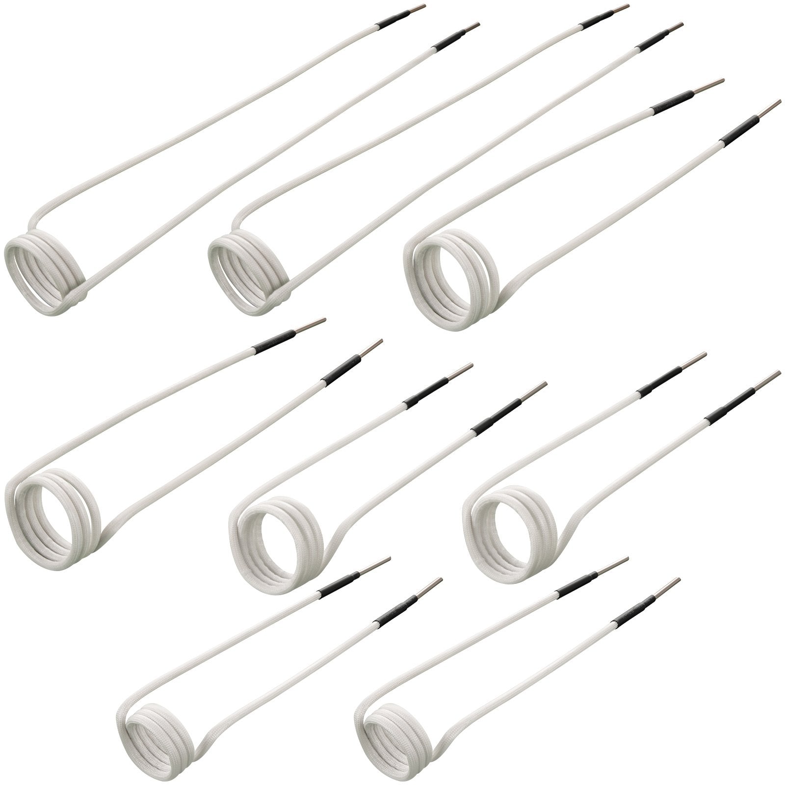 VEVOR Induction Heater Coil Kit 8PCS Most Used Induction Heater Coils with Varying Lengths, Heat Resistant Induction Heater Tool with Flexibility and Long Lifespan For Removing Rusty Bolts and Nuts 